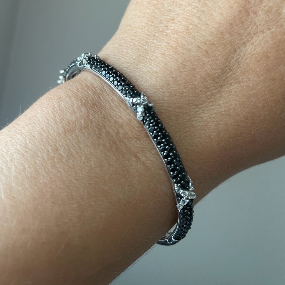 925 Diamond Accent Bracelet
